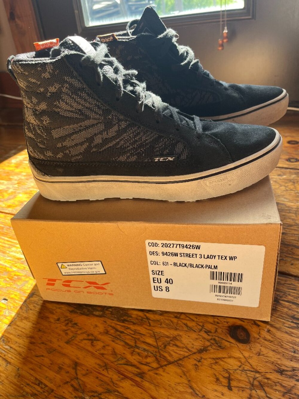 TCX Street 3 WP Women's Motorcycle Shoes